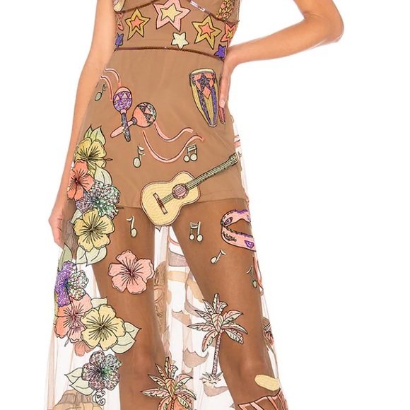For Love and Lemons Cuba Embroidered Dress size S - Picture 7 of 15